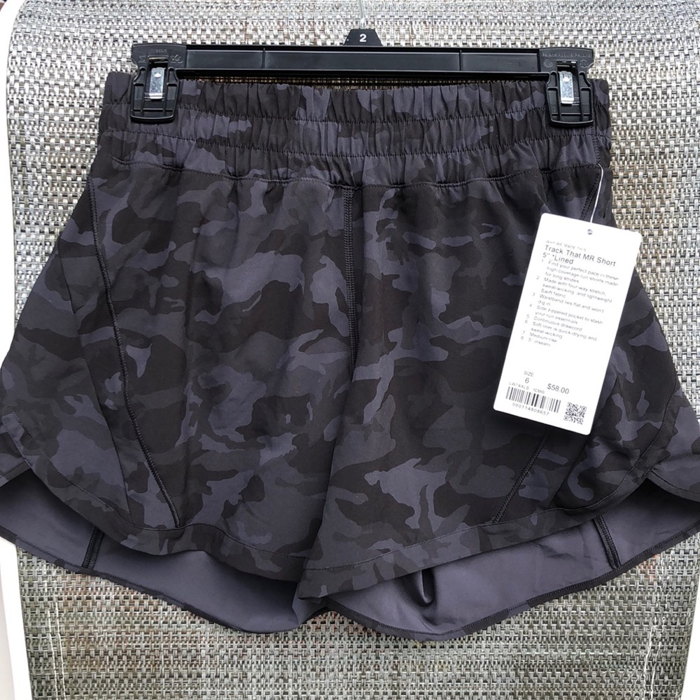 Lululemon Track That MR Shorts